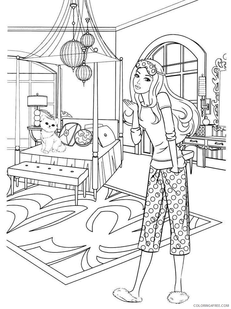 Barbie Coloring Pages for Girls barbie 8 Printable 2021 0149 Coloring4free