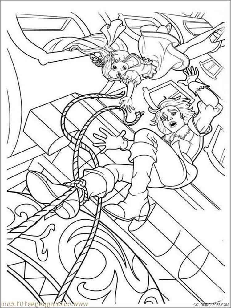 Barbie and the Three Musketeers Coloring Pages for Girls Printable 2021 0178 Coloring4free