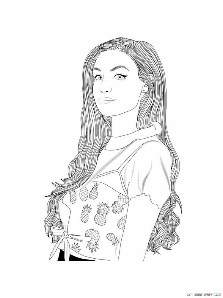 coloring pages girl