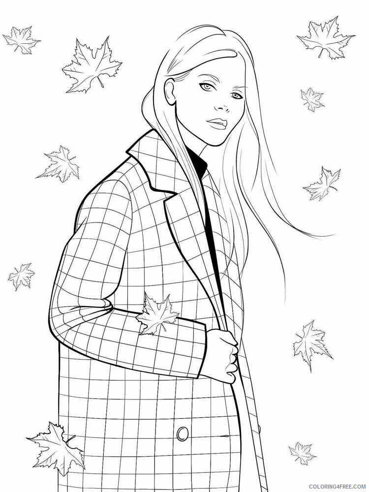 Beautiful Girl Coloring Pages for Girls Beautiful Girl 20 Printable 2021 0207 Coloring4free
