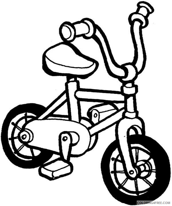 Bicycle Coloring Pages for Kids Bicycle for Kindergarten Kids Printable 2021 056 Coloring4free