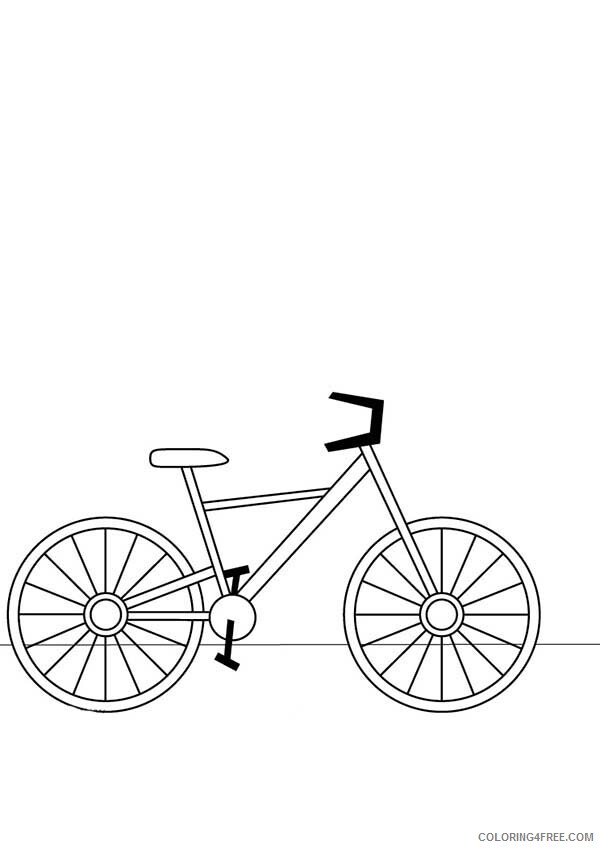 Bicycle Coloring Pages for Kids How to Draw Bicycle Printable 2021 063 Coloring4free