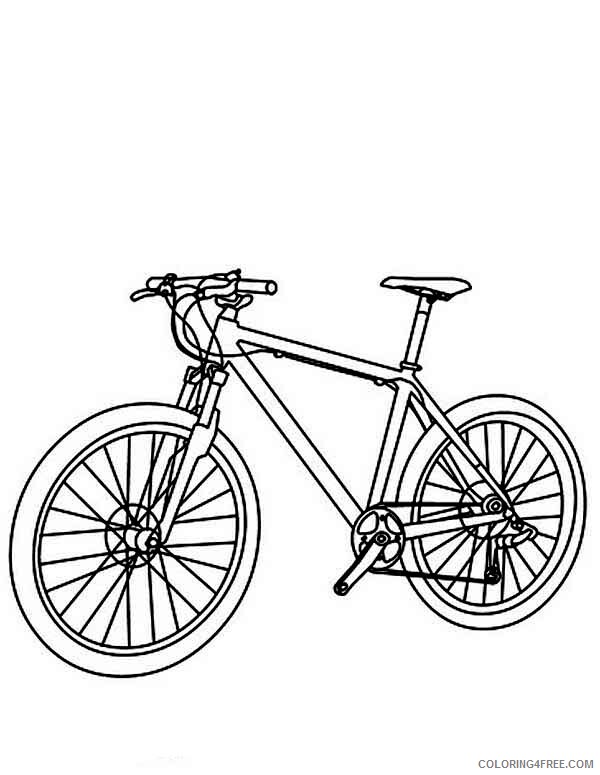 Bicycle Coloring Pages for Kids Utility Bicycle Printable 2021 073 Coloring4free