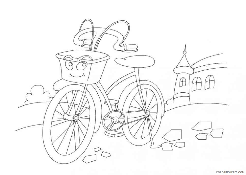 Bicycle Coloring Pages for Kids bicycle 10 Printable 2021 050 Coloring4free