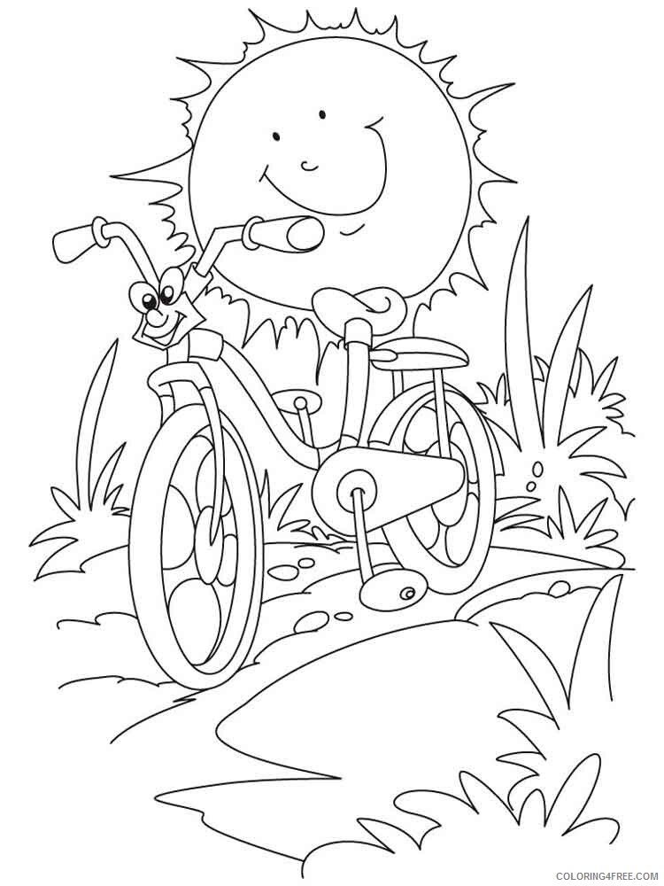 Bicycle Coloring Pages for Kids bicycle 9 Printable 2021 055 Coloring4free