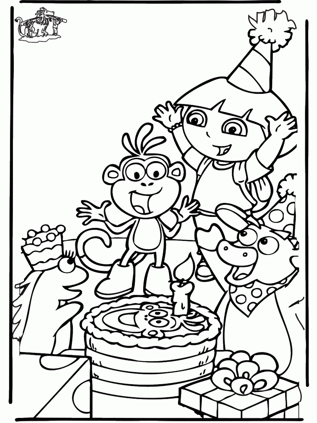 Birthday Coloring Pages Holiday birthday_cl_172 Printable 2021 0007 Coloring4free