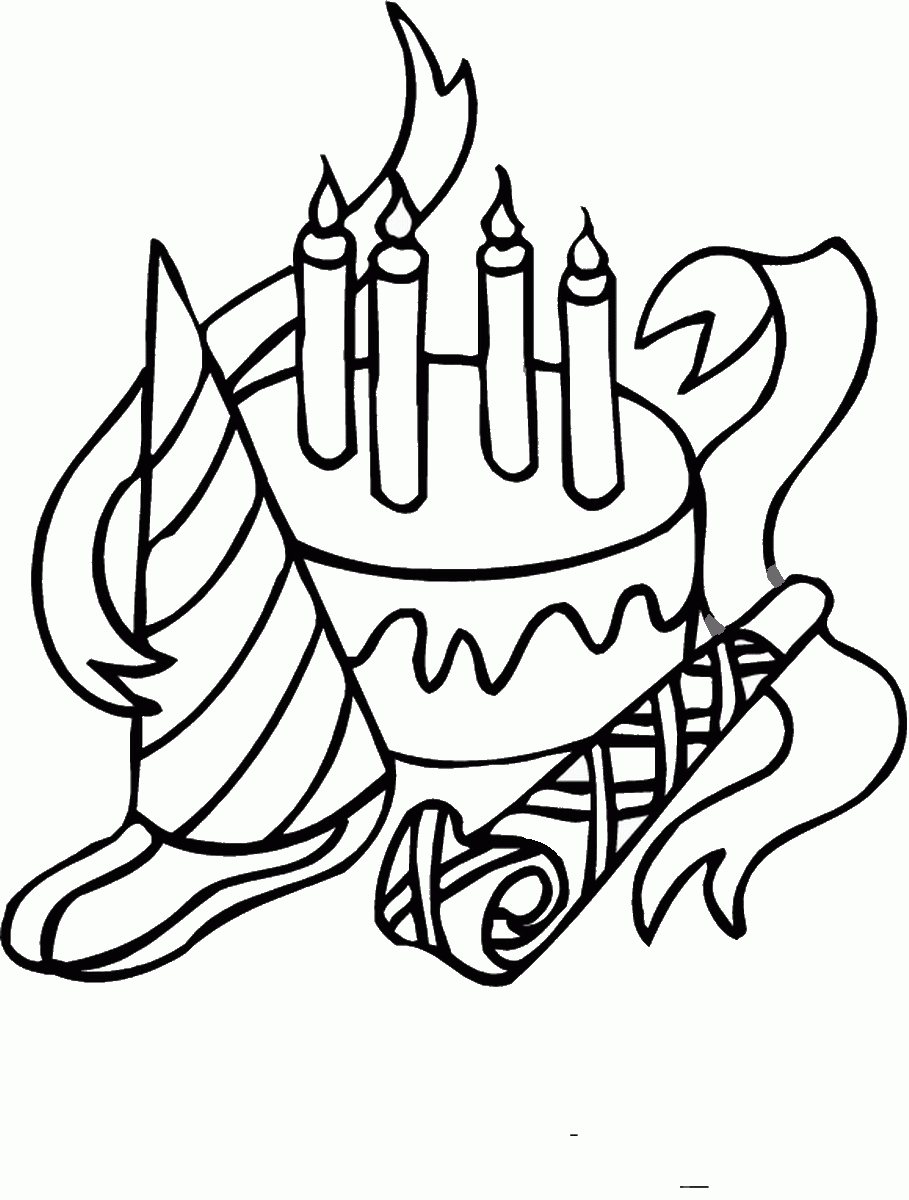 Birthday Coloring Pages Holiday birthday_cl_27 Printable 2021 0008 Coloring4free