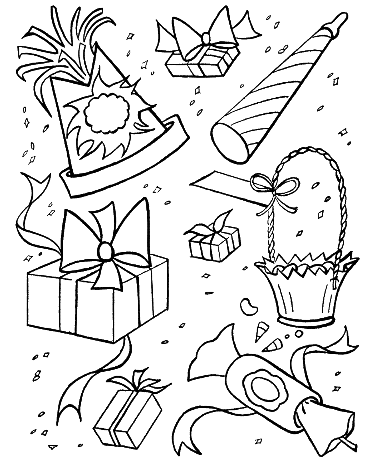 Birthday Coloring Pages Holiday birthday_cl_63 Printable 2021 0018 Coloring4free