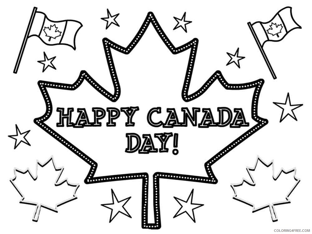 Canada Day Coloring Pages Holiday canada day 4 Printable 2021 0044 Coloring4free