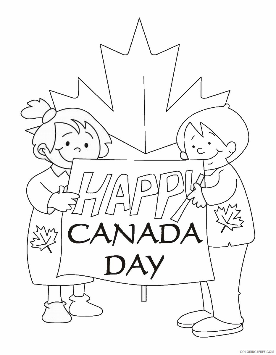 Canada Day Coloring Pages Holiday Canada Day Coloring5 Printable 2021 0035 Coloring4free Coloring4free Com