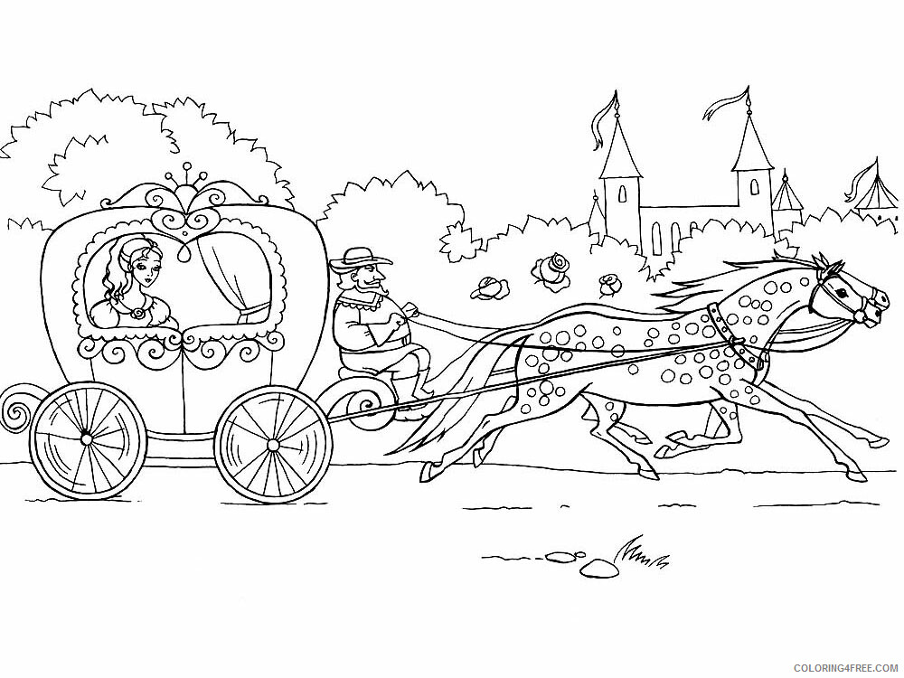 Carriage Coloring Pages for Girls Carriage 11 Printable 2021 0241 Coloring4free