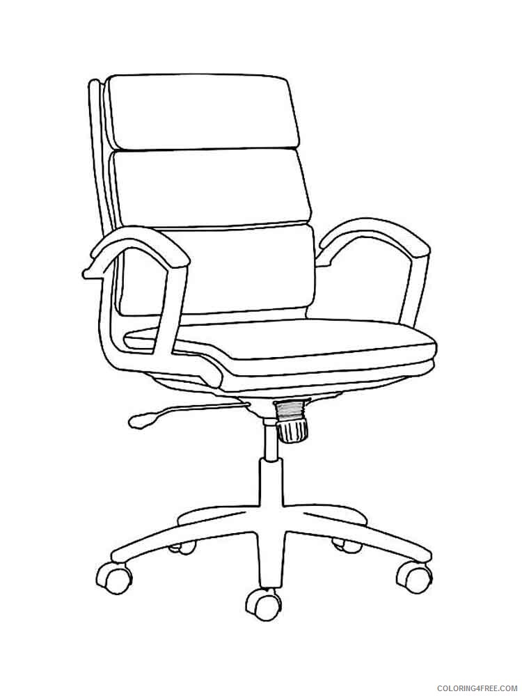 Chair Coloring Pages for Kids chair 15 Printable 2021 077 Coloring4free