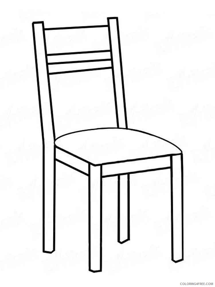 Chair Coloring Pages for Kids chair 6 Printable 2021 081 Coloring4free