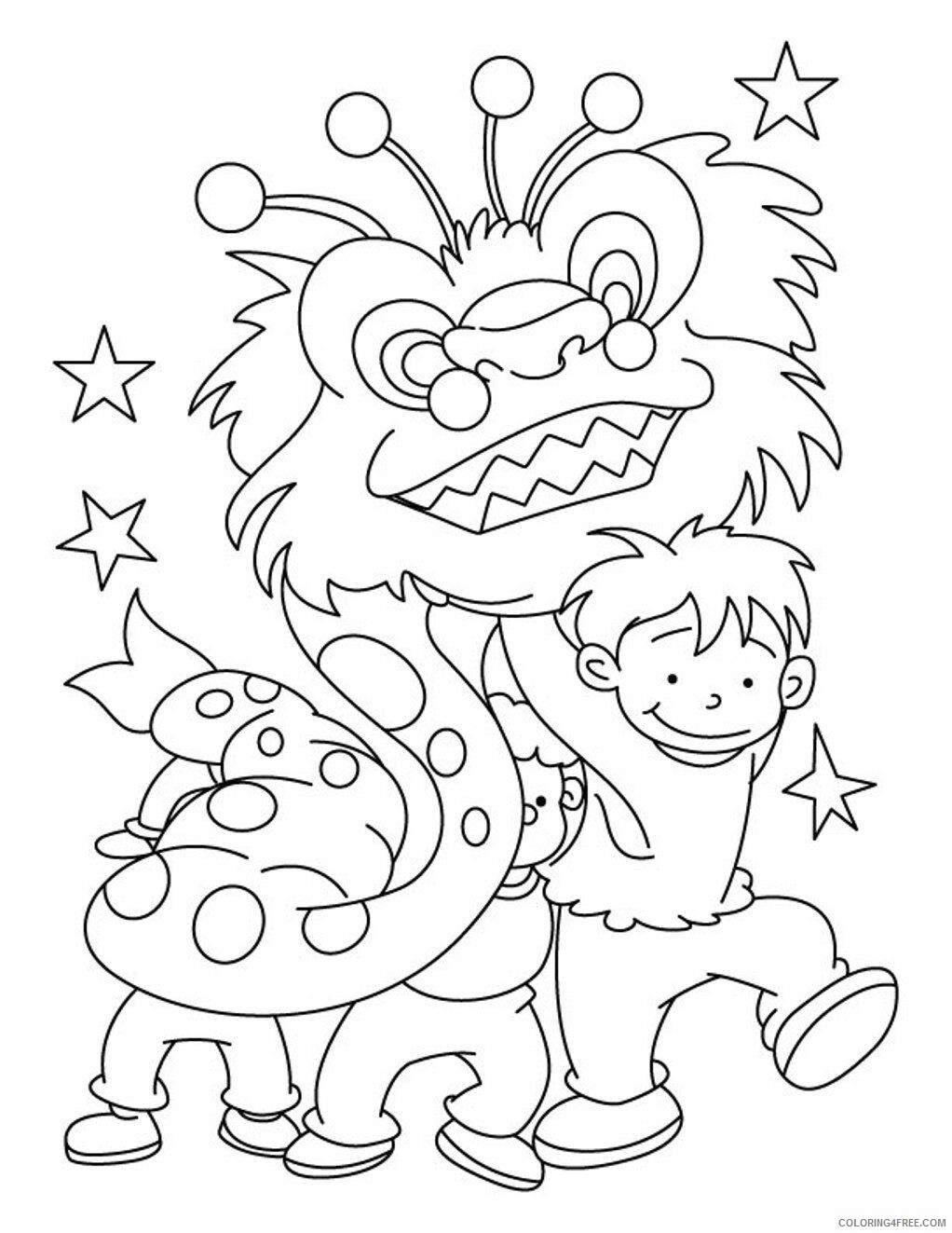 Chinese New Year Coloring Pages Holiday Chinese New Year Free Printable 2021 0074 Coloring4free