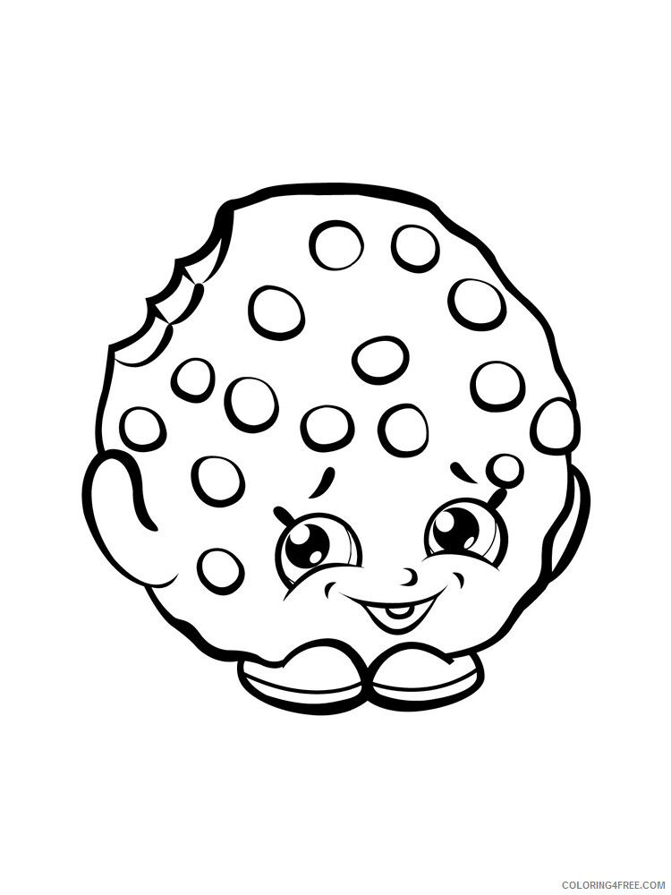 Cookie Coloring Pages for Kids Cookie 1 Printable 2021 085 Coloring4free
