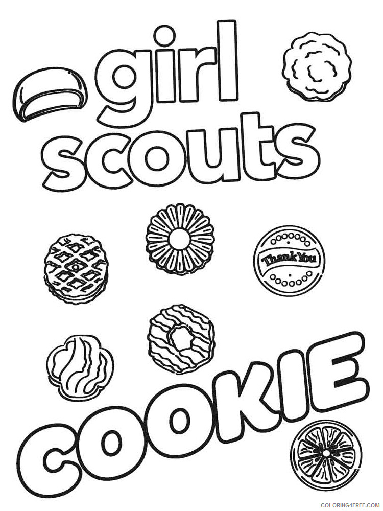 Cookie Coloring Pages for Kids Cookie 12 Printable 2021 087 Coloring4free