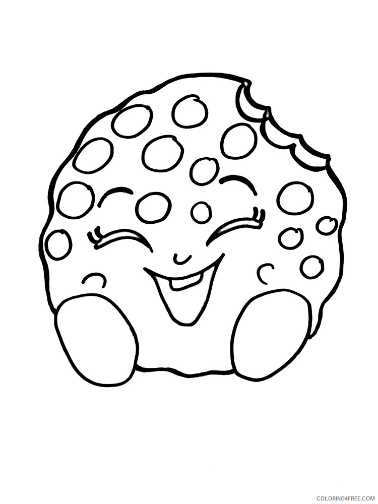 Cookie Coloring Pages for Kids Cookie 2 Printable 2021 088 Coloring4free