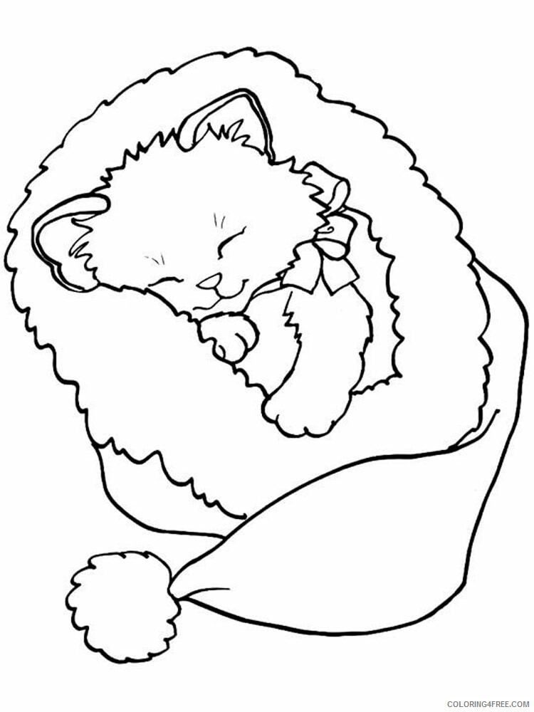Cute Cats Coloring Pages for Girls cute cats 16 Printable 2021 0300 Coloring4free