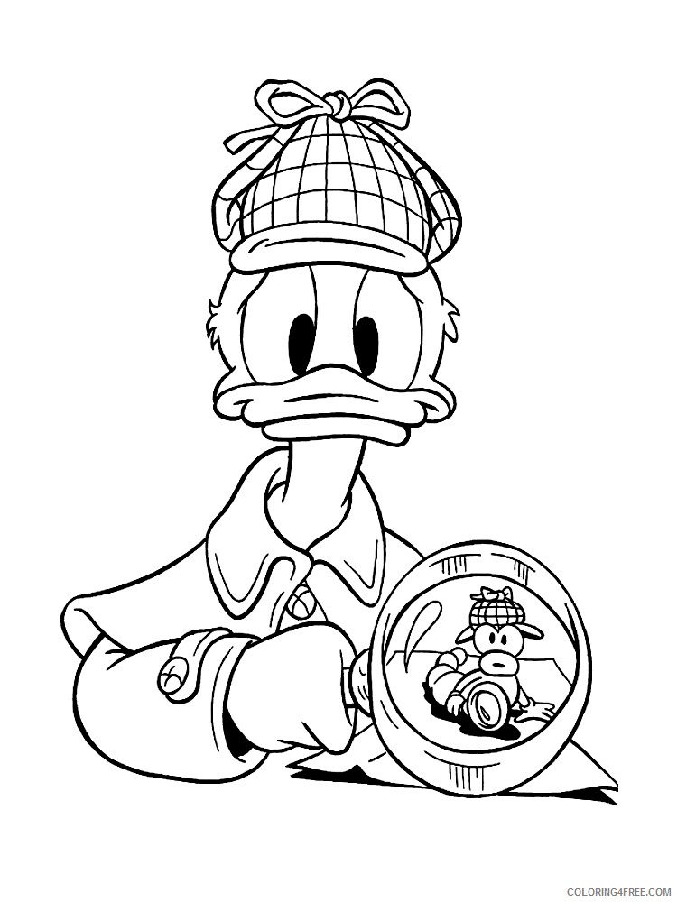 Detective Coloring Pages for Kids Detective 11 Printable 2021 125 Coloring4free