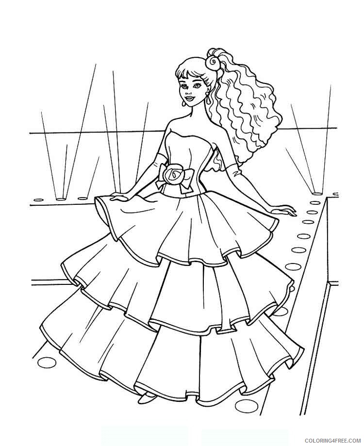Doll Coloring Pages for Girls doll 19 Printable 2021 0358 Coloring4free