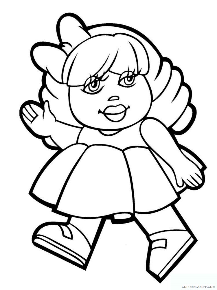 Doll Coloring Pages for Girls doll 9 Printable 2021 0370 Coloring4free