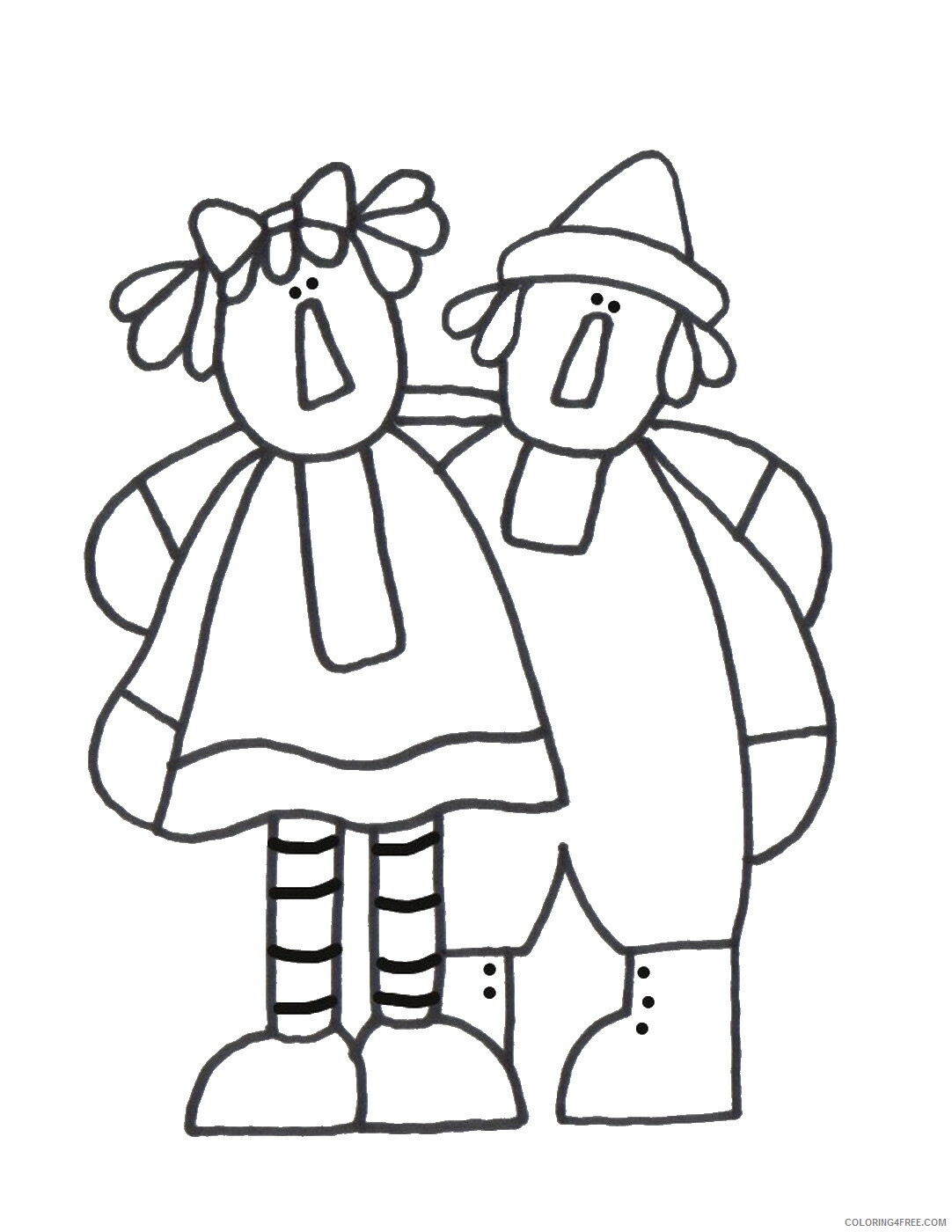 Doll Coloring Pages for Girls dolls_30 Printable 2021 0381 Coloring4free