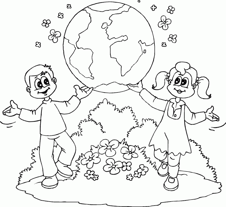 Earth Day Coloring Pages Holiday Celebrate Earth Day Printable 2021 0178 Coloring4free