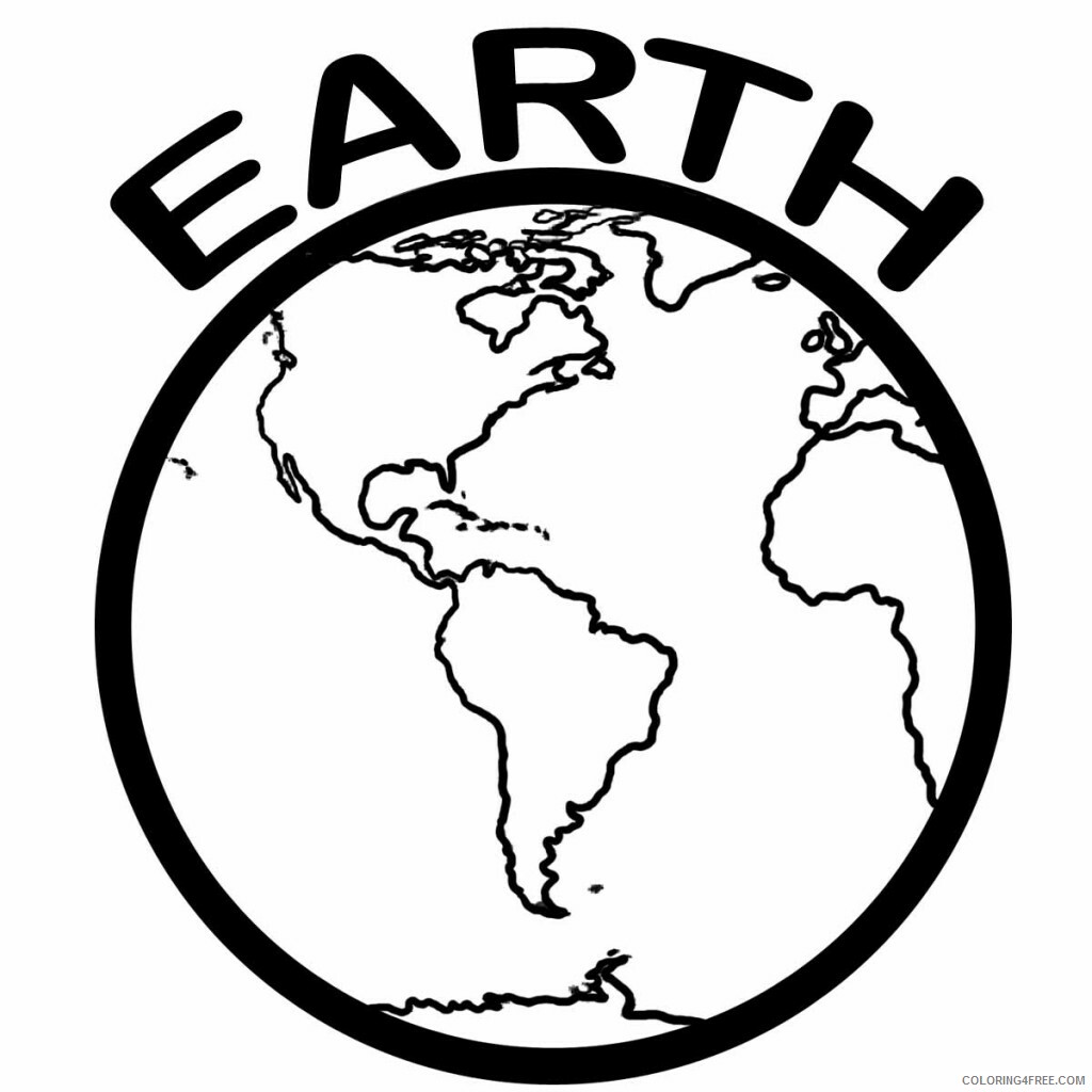 Earth Day Coloring Pages Holiday Earth Day Free Printable 2021 0201 Coloring4free