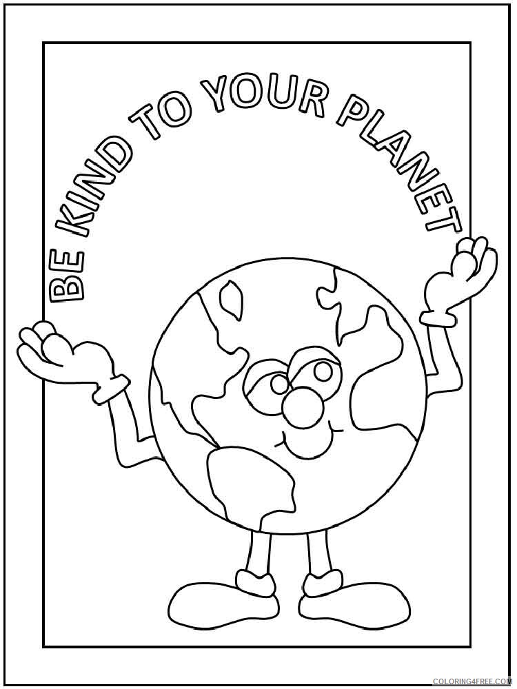 Earth Day Coloring Pages Holiday earth day 12 Printable 2021 0196 Coloring4free