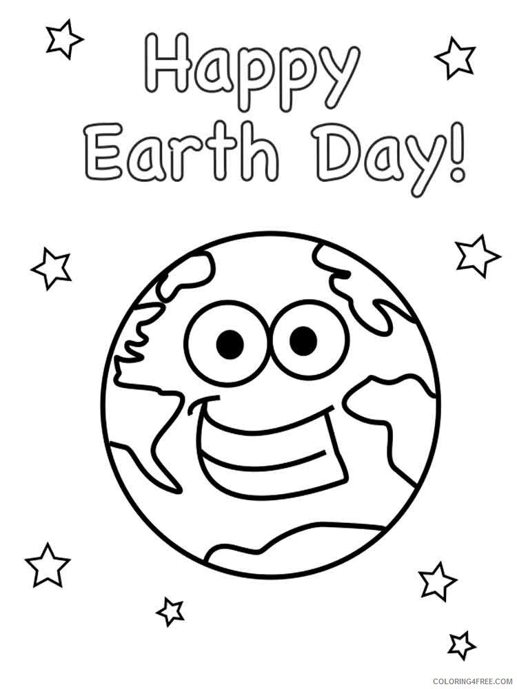 Earth Day Coloring Pages Holiday earth day 4 Printable 2021 0197 Coloring4free