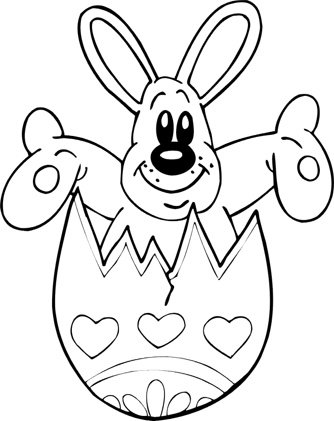 Easter Bunny Coloring Pages Holiday Easter Bunny Pictures Free Printable 2021 0433 Coloring4free