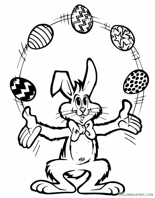 Easter Bunny Coloring Pages Holiday Easter Bunny Pictures Printable 2021 0432 Coloring4free