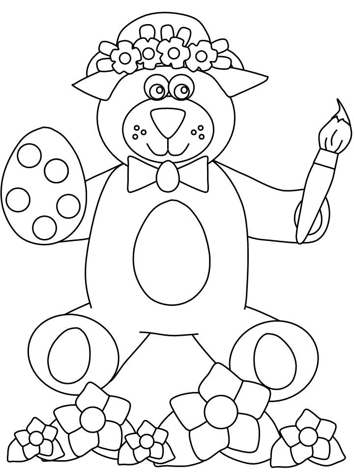 Easter Coloring Pages Holiday 11 Printable 2021 0230 Coloring4free
