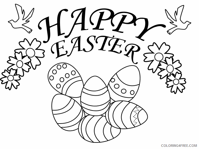 Easter Coloring Pages Holiday Easter Prinables Printable 2021 0281 Coloring4free