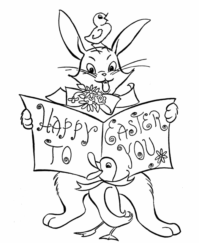 Easter Coloring Pages Holiday Print Happy Easter Printable 2021 0357 Coloring4free