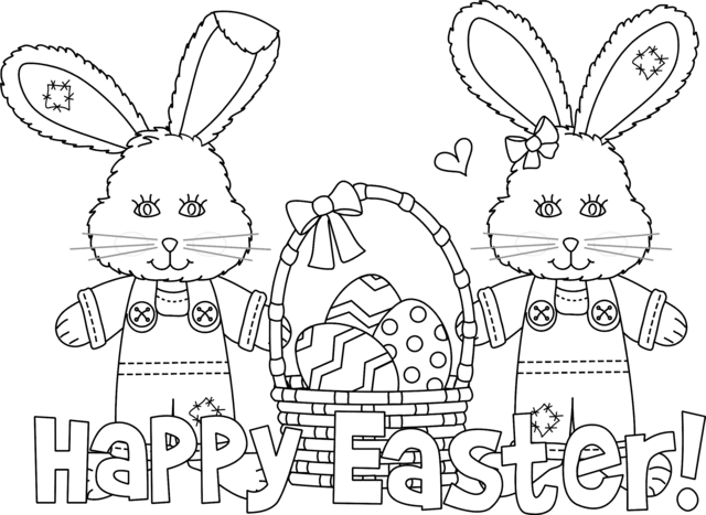 Easter Coloring Pages Holiday Printable Happy Easter Printable 2021 0354 Coloring4free