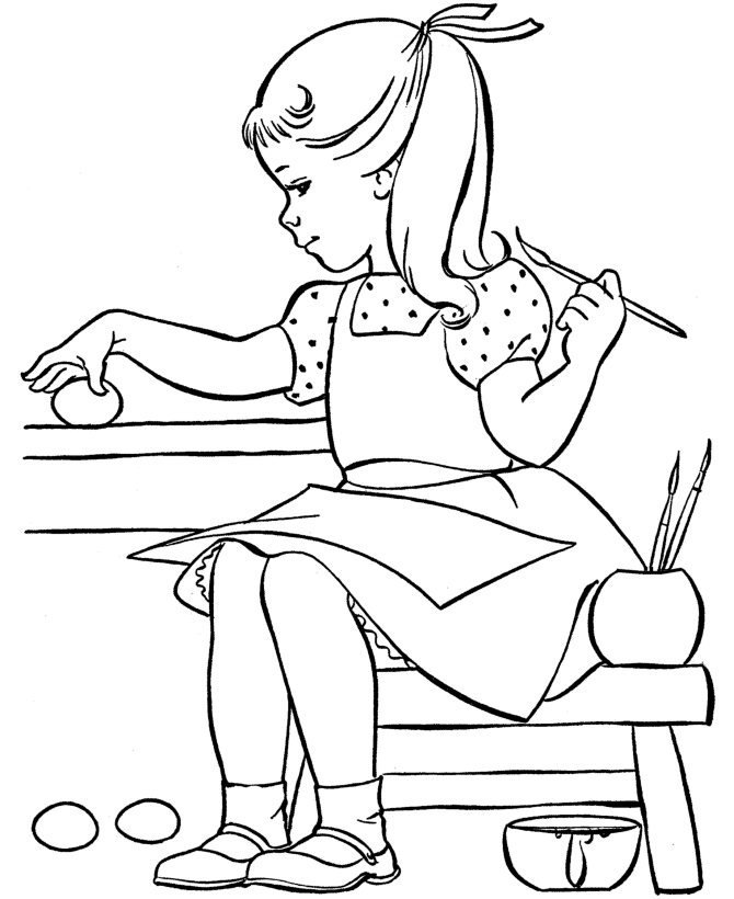 Easter Coloring Pages Holiday easter painting eggs Printable 2021 0298 Coloring4free
