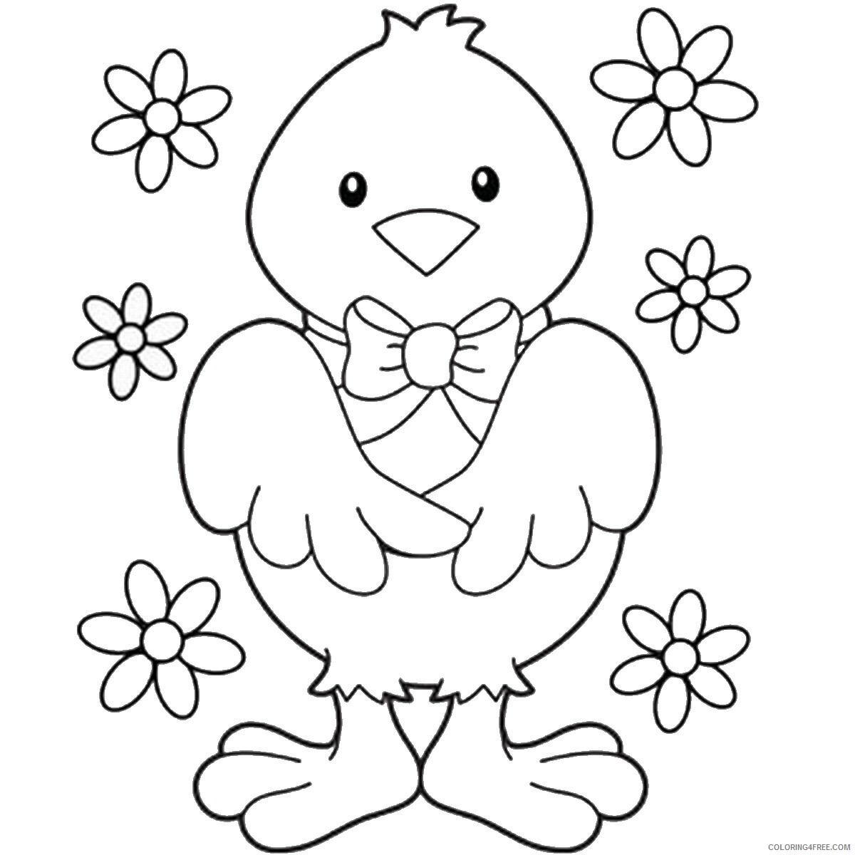 Easter Coloring Pages Holiday easter_coloring19 Printable 2021 0252 Coloring4free