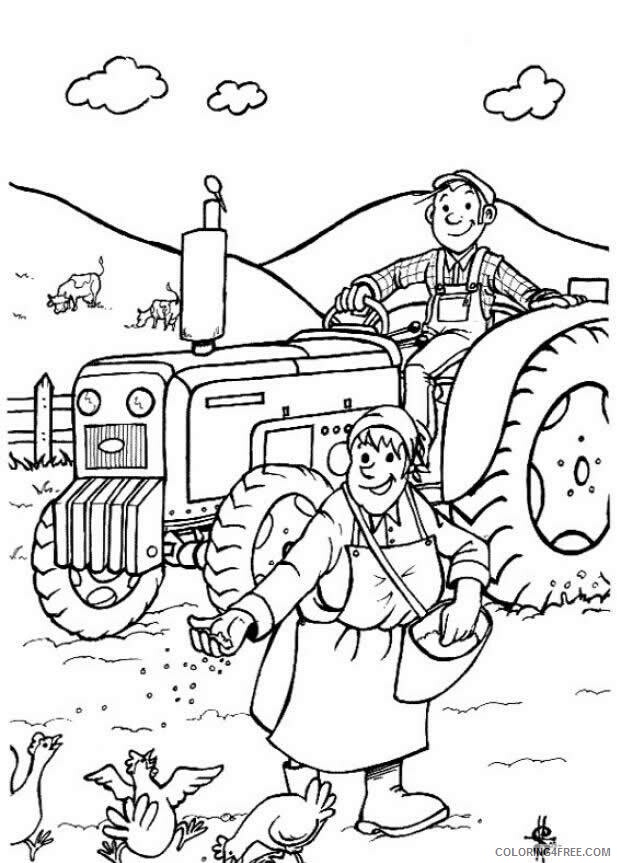 Farm Coloring Pages for Kids Farm Sheets to Print Printable 2021 222 Coloring4free