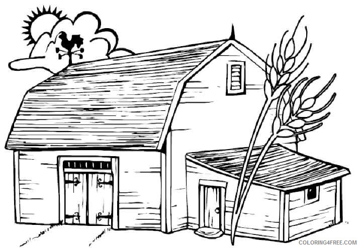 Farm Coloring Pages for Kids fun for kids farm Printable 2021 189 Coloring4free