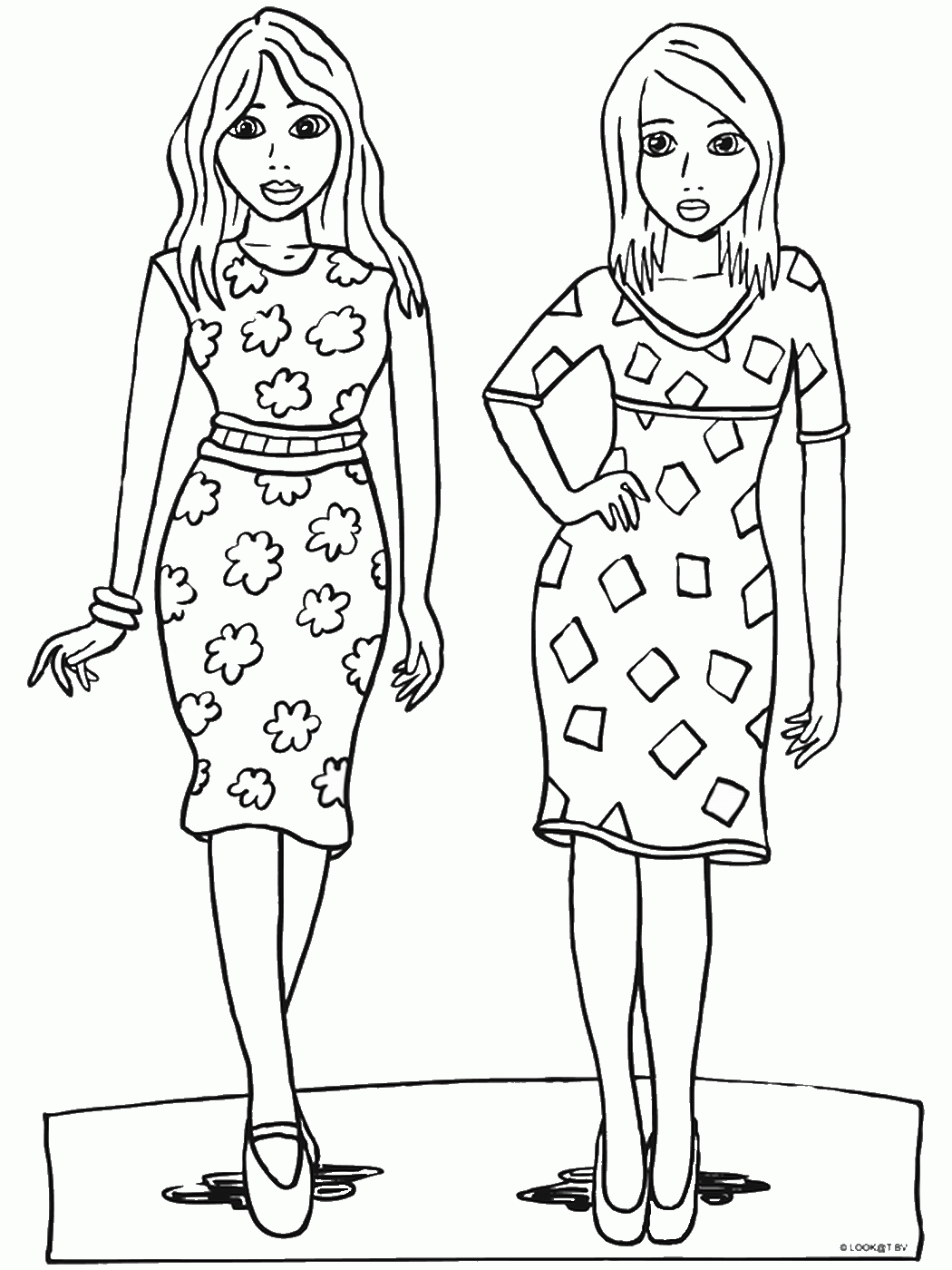 Fashion Coloring Pages for Girls fashion_cl_01 Printable 2021 0448 Coloring4free