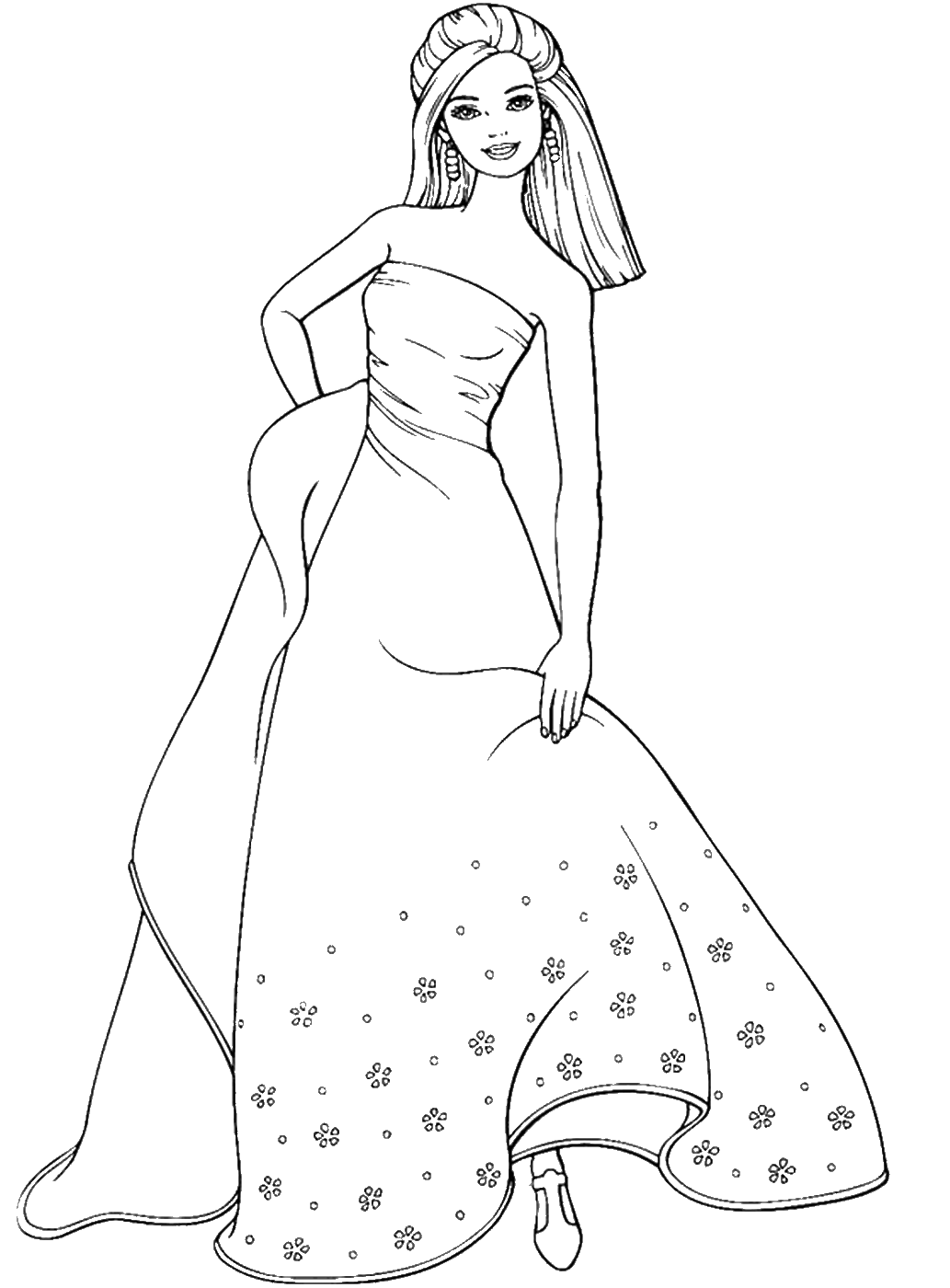 Fashion Coloring Pages for Girls fashion_cl_03 Printable 2021 0449 Coloring4free