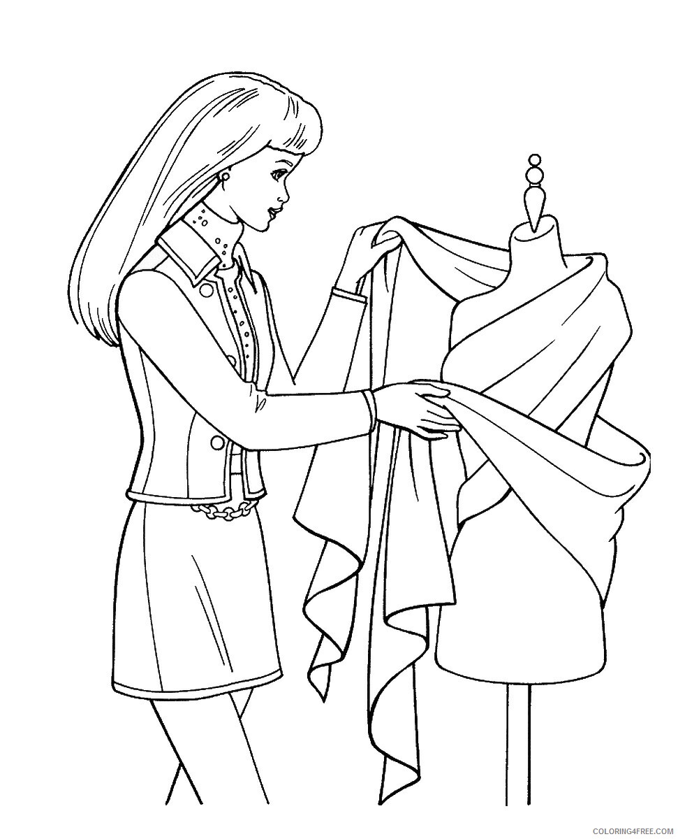 Fashion Coloring Pages for Girls fashion_cl_11 Printable 2021 0452 Coloring4free