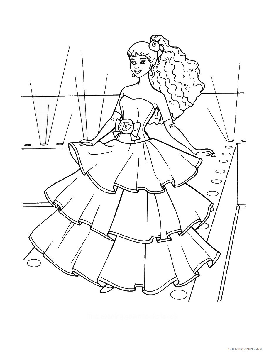 Fashion Coloring Pages for Girls fashion_cl_12 Printable 2021 0453 Coloring4free