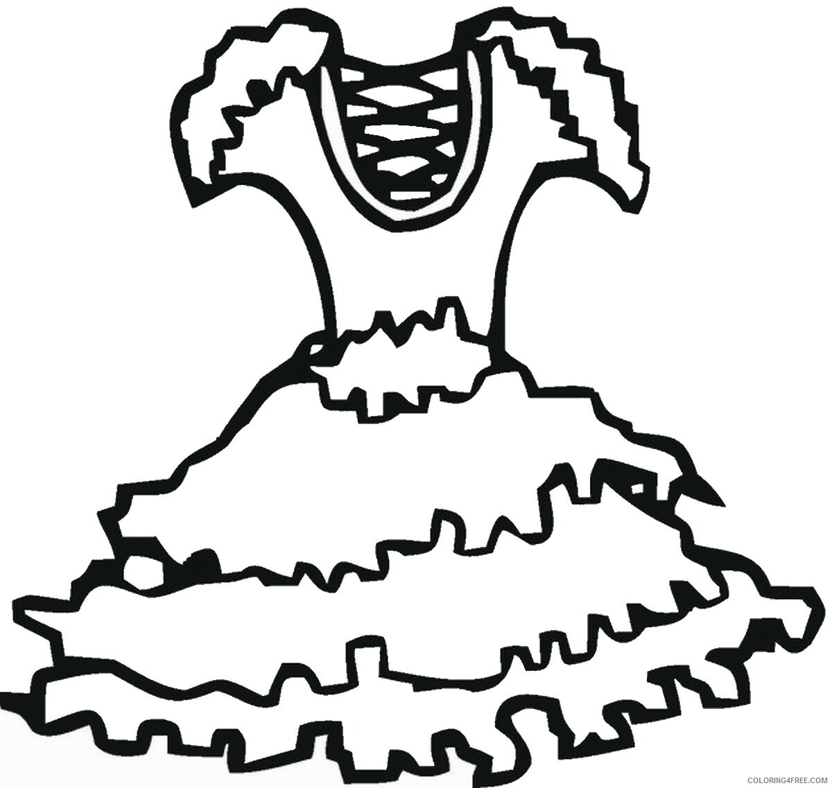 Fashion Coloring Pages for Girls fashion_cl_26 Printable 2021 0462 Coloring4free