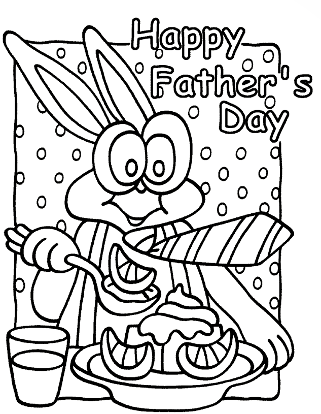 Fathers Day Coloring Pages Holiday Color Fathers Days Printable 2021 0527 Coloring4free