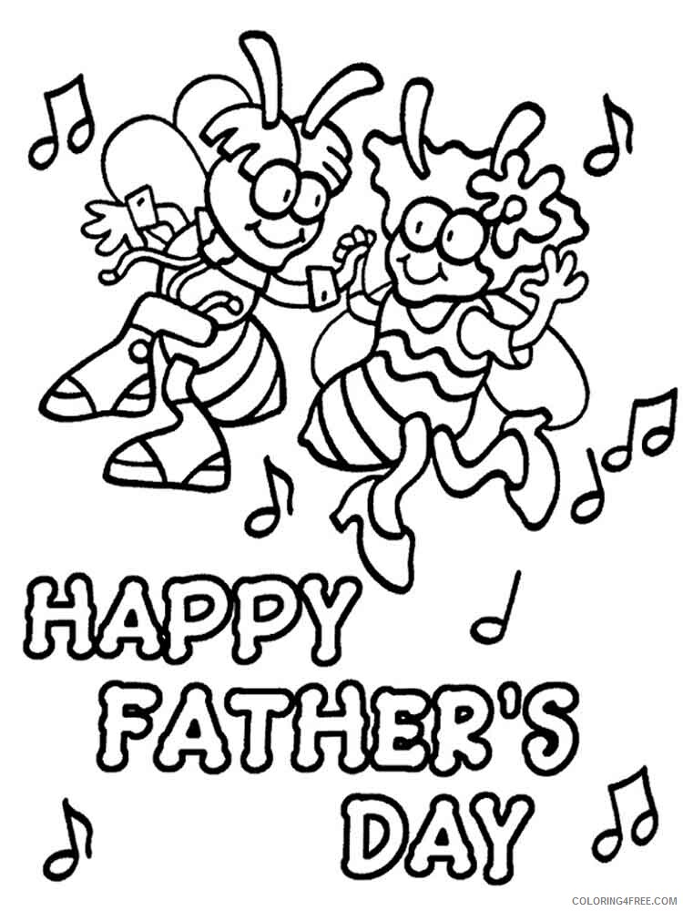 Fathers Day Coloring Pages Holiday fathers day 14 Printable 2021 0553 Coloring4free