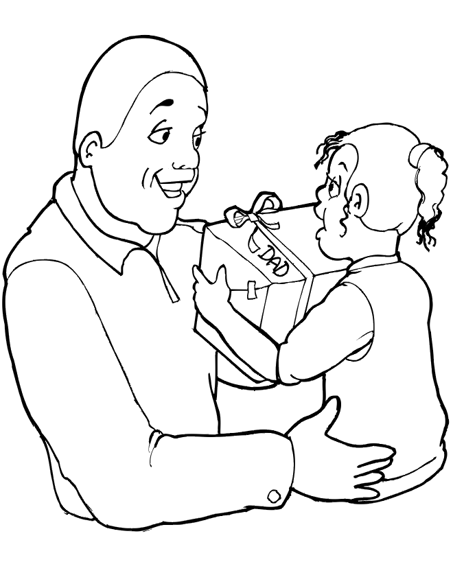 Fathers Day Coloring Pages Holiday fathers day 2 Printable 2021 0543 Coloring4free