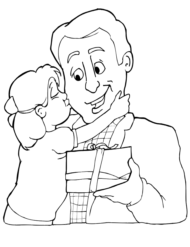 Fathers Day Coloring Pages Holiday fathers day 5 Printable 2021 0546 Coloring4free