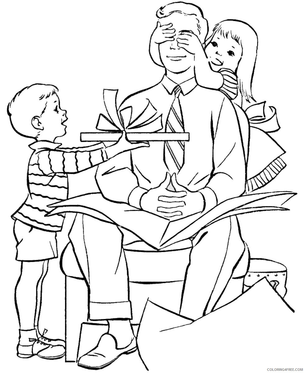 Fathers Day Coloring Pages Holiday fathers_day_coloring1 Printable 2021 0536 Coloring4free